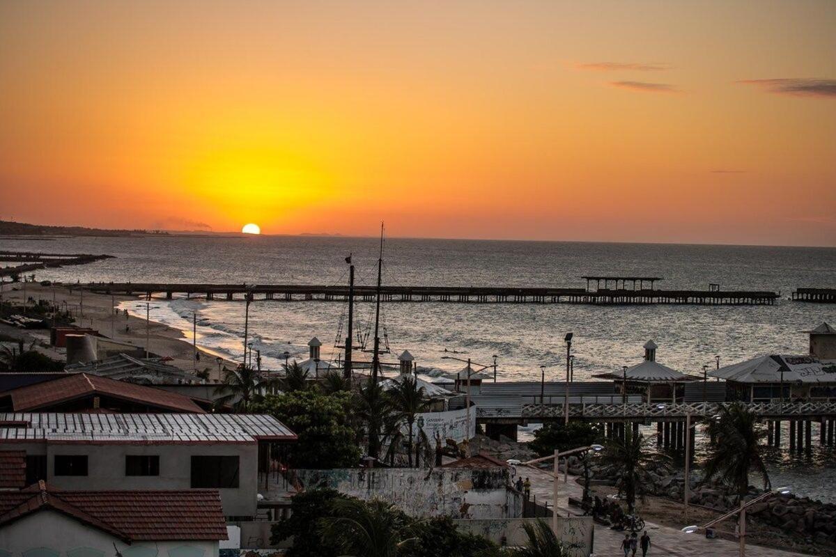 507 Lindo Flat Mobiliado Na Praia De Iracema فورتاليز المظهر الخارجي الصورة